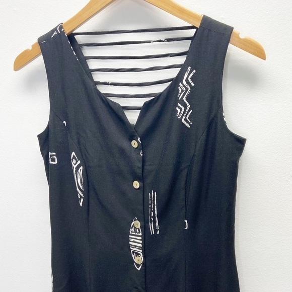 COLDWATER CREEK Button Front Midi Dress Sz 6P - Picture 2 of 5